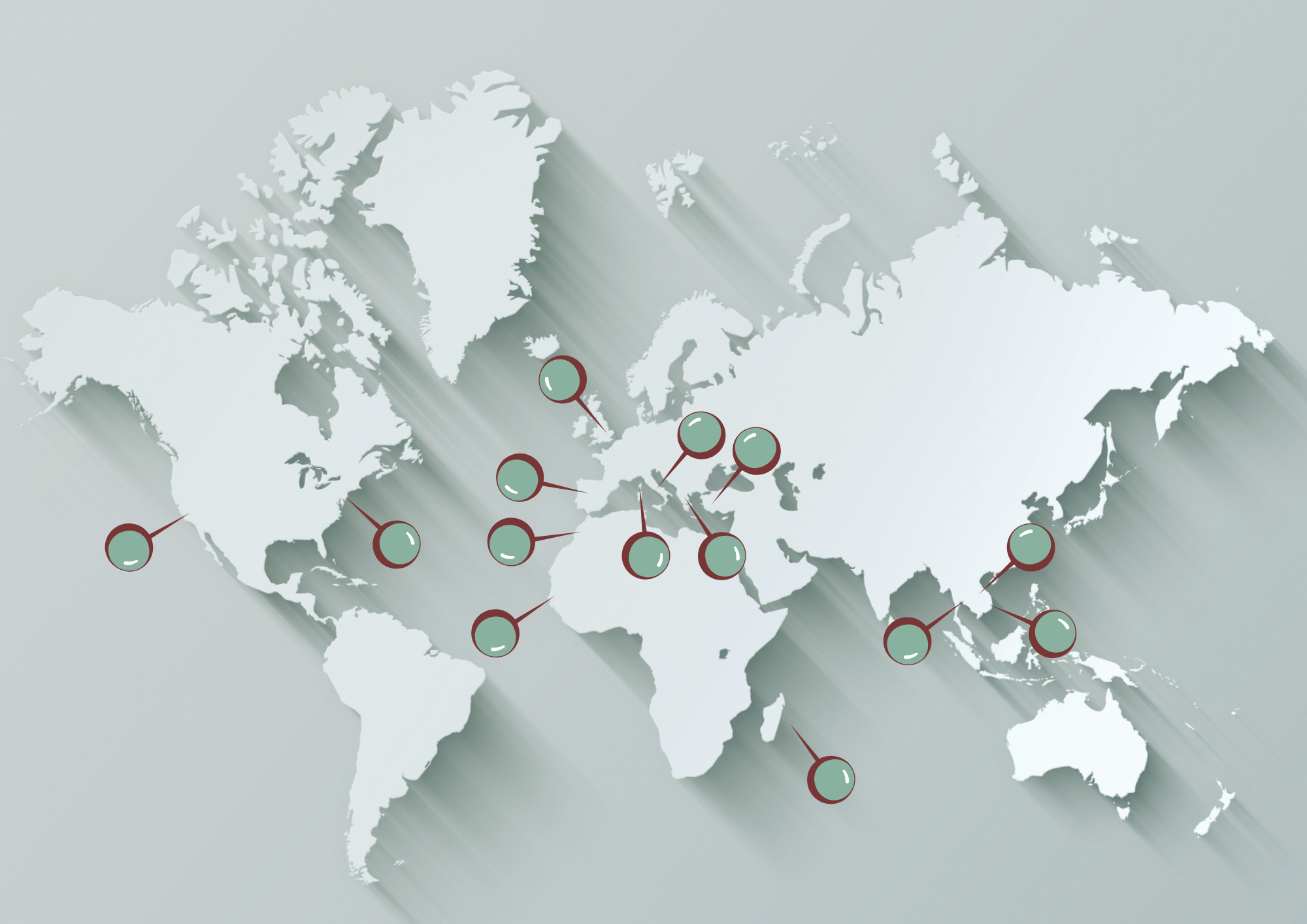 Carte de mes voyages